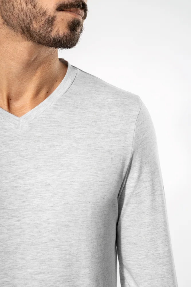 Men's V-Neck T-Shirt long-sleeve