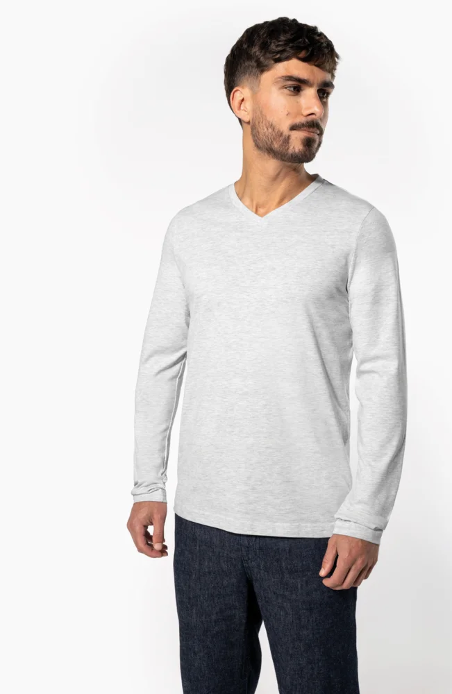 Men's V-Neck T-Shirt long-sleeve