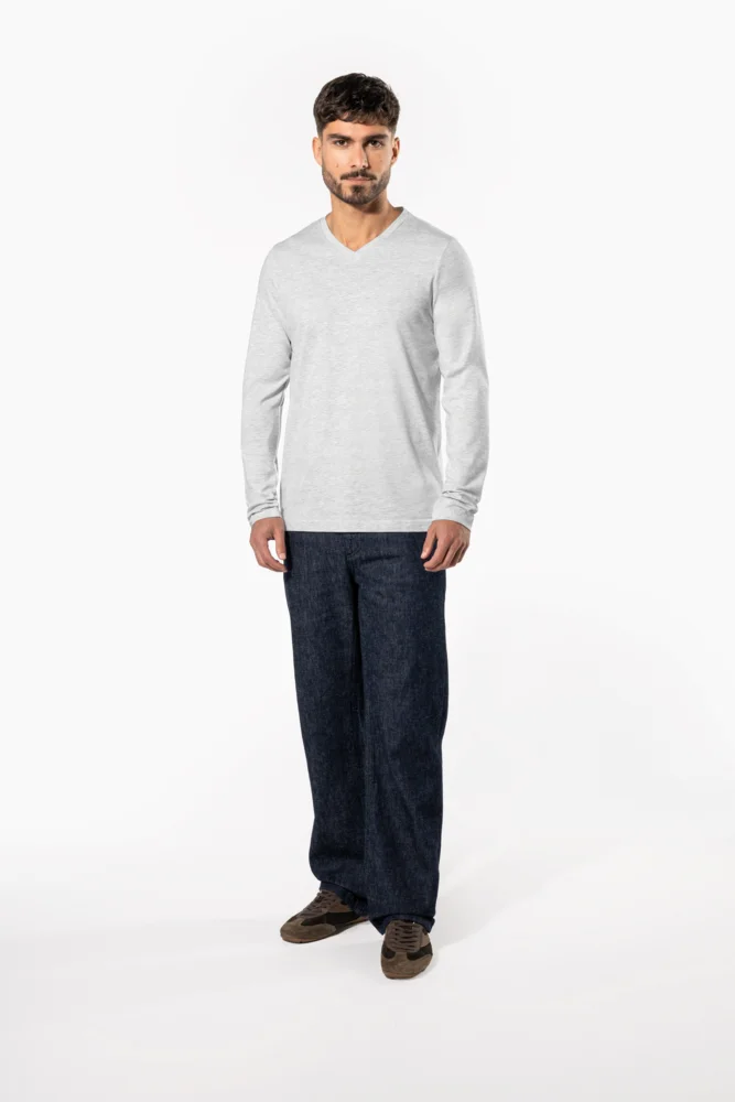 Men's V-Neck T-Shirt long-sleeve
