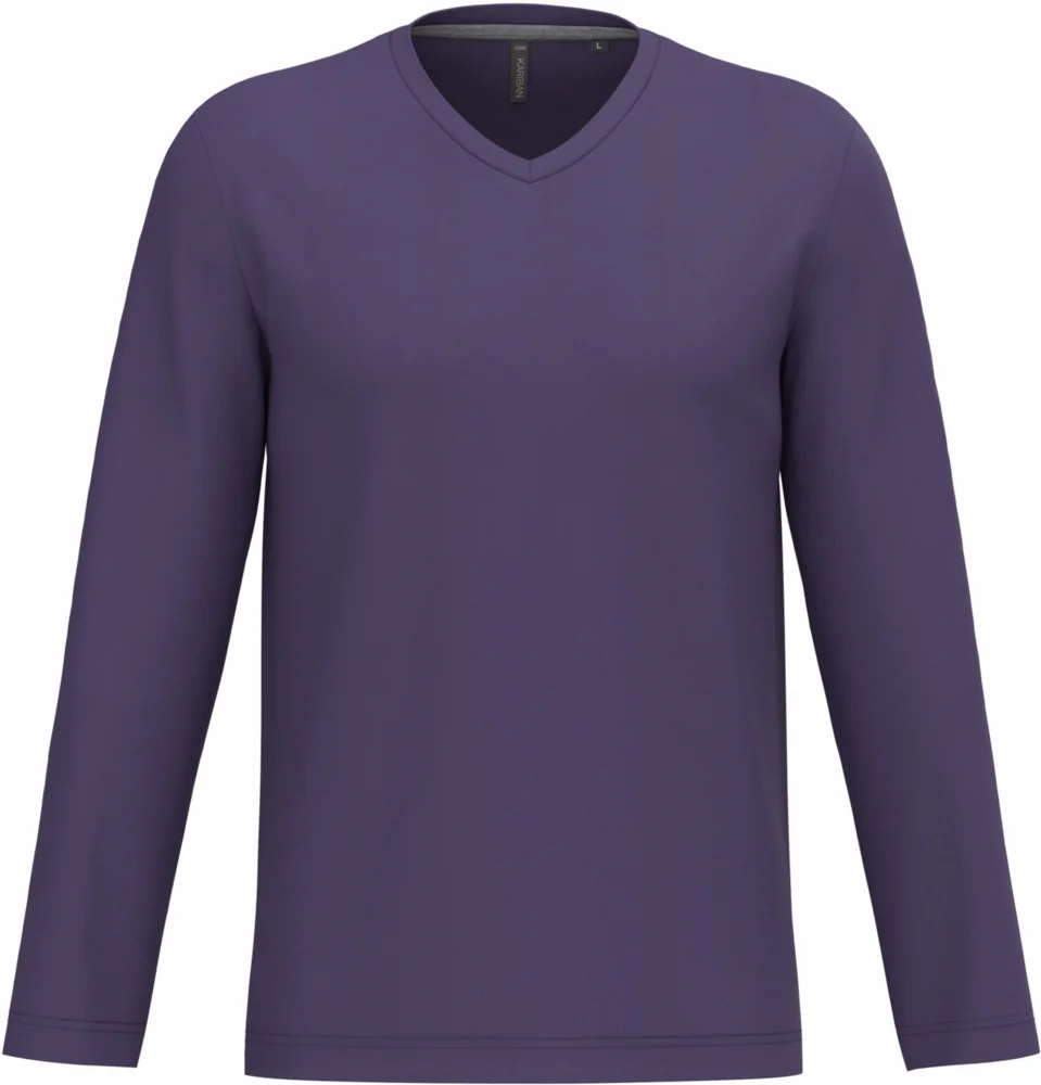 Men's V-Neck T-Shirt long-sleeve