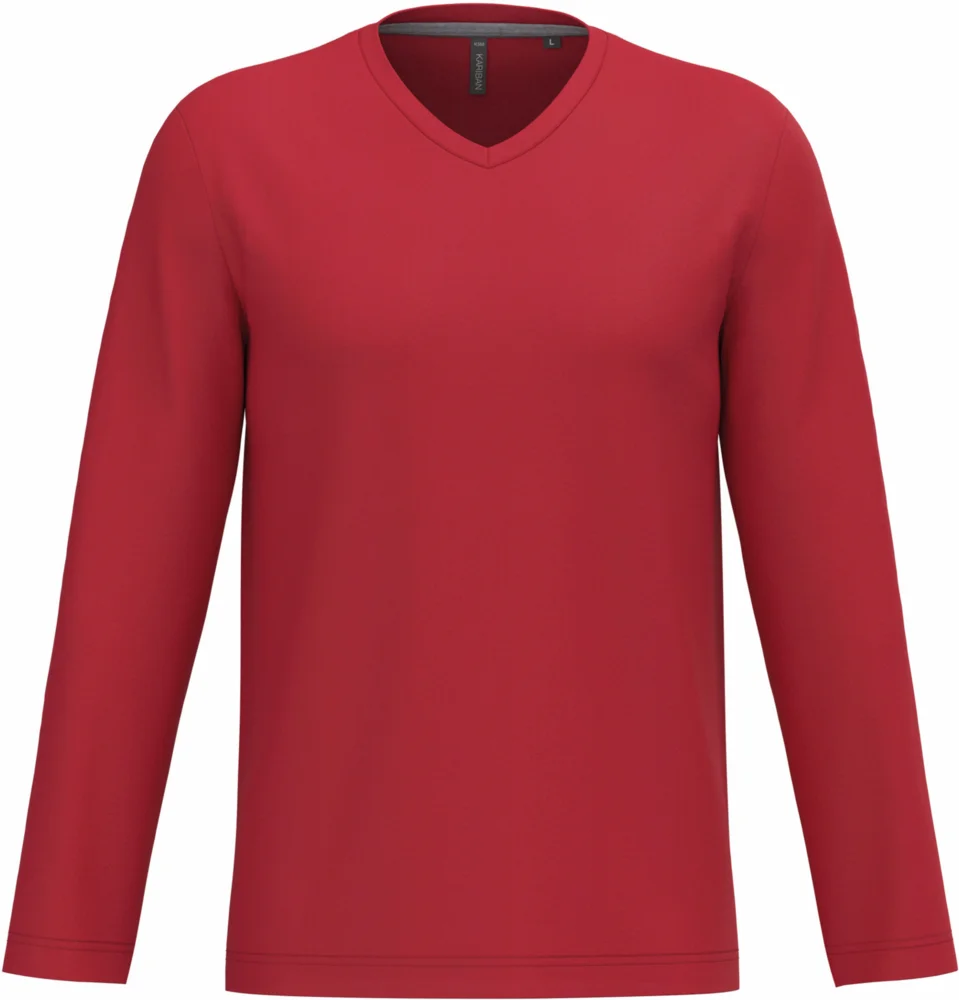 Men's V-Neck T-Shirt long-sleeve