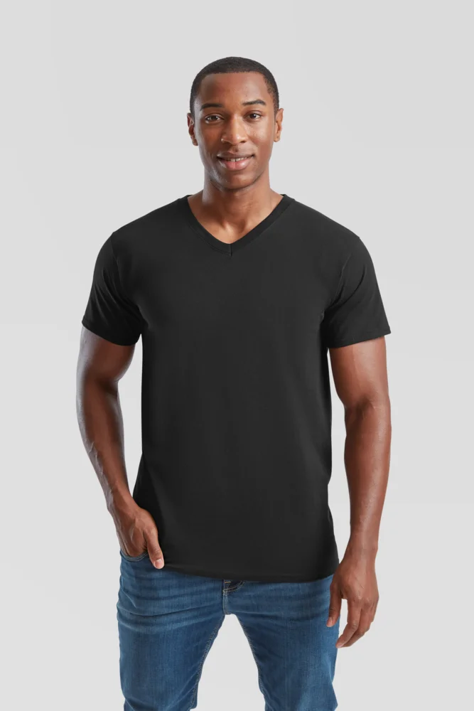 Herren V-Ausschnitt T-Shirt