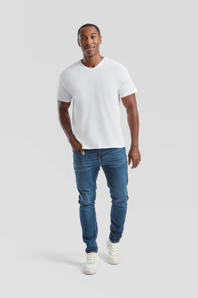 Herren V-Ausschnitt T-Shirt