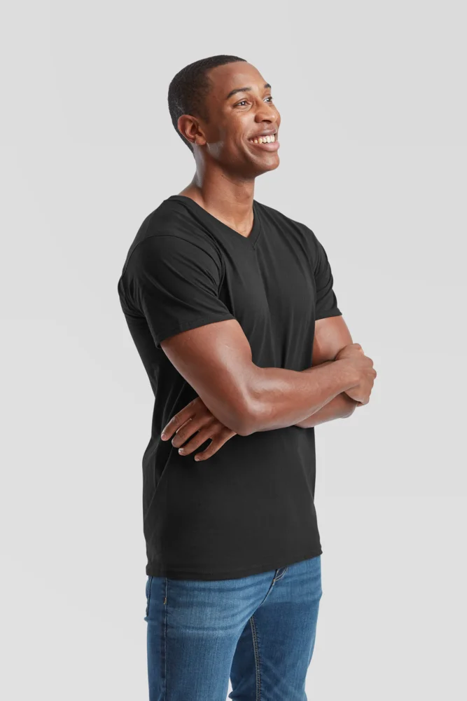 Herren V-Ausschnitt T-Shirt