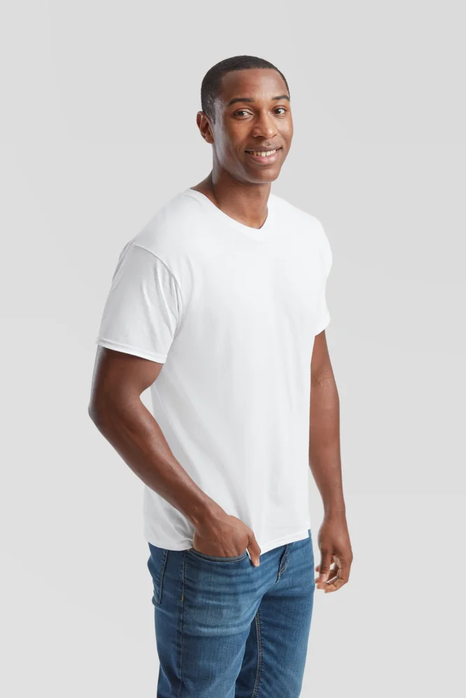 Herren V-Ausschnitt T-Shirt