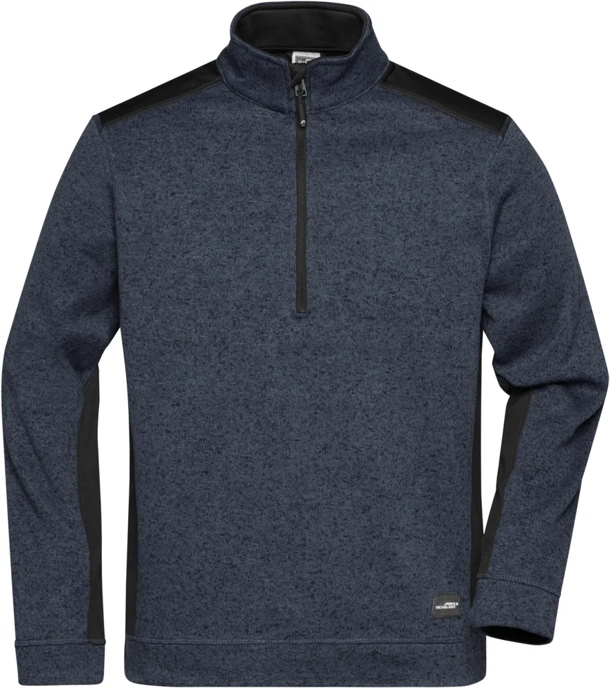 Herren Workwear Strickfleece 1/2 Zip - Strong