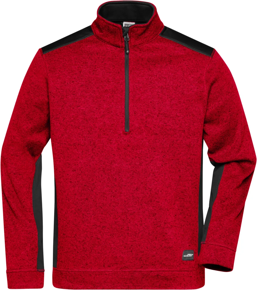 Herren Workwear Strickfleece 1/2 Zip - Strong