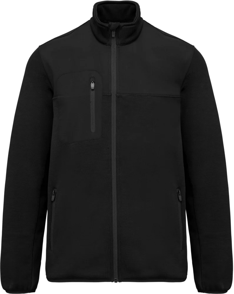 Herren Workwear Strickfleece Jacke