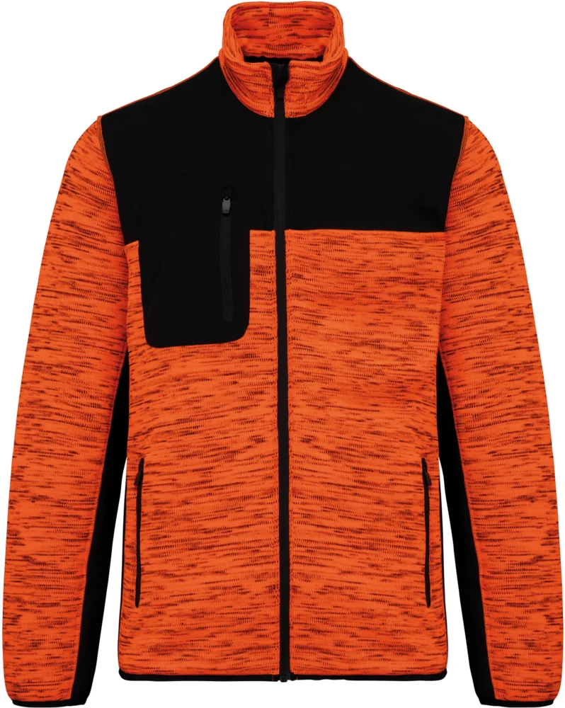 Herren Workwear Strickfleece Jacke