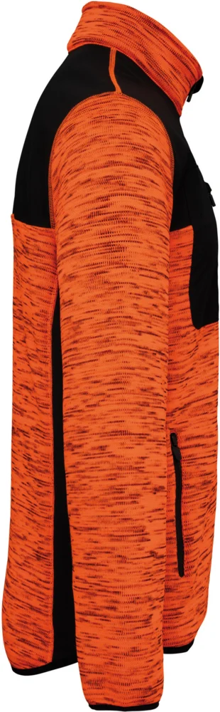 Herren Workwear Strickfleece Jacke