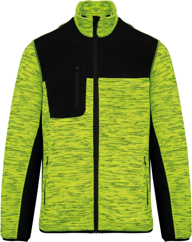 Herren Workwear Strickfleece Jacke