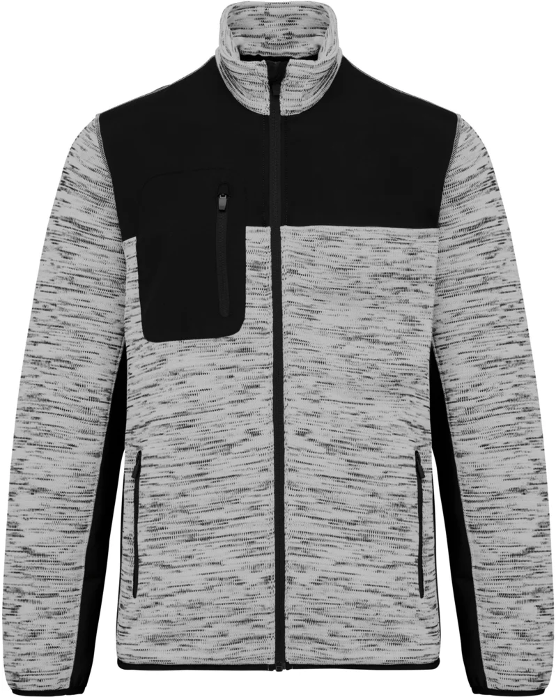 Herren Workwear Strickfleece Jacke