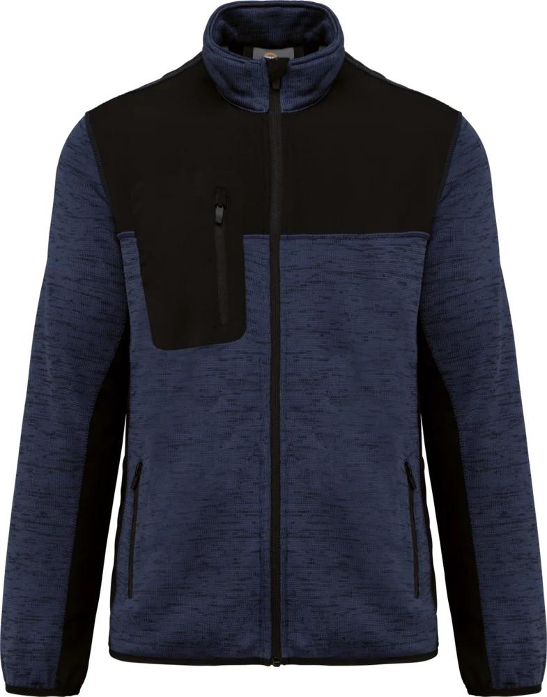 Herren Workwear Strickfleece Jacke