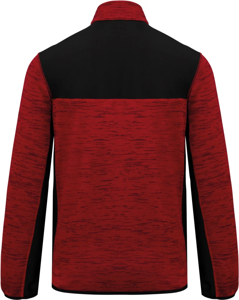 Herren Workwear Strickfleece Jacke