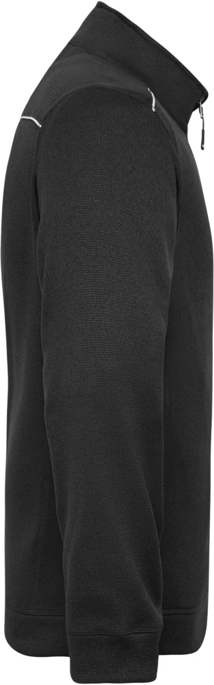 Herren Workwear Strickfleece Jacke - Solid