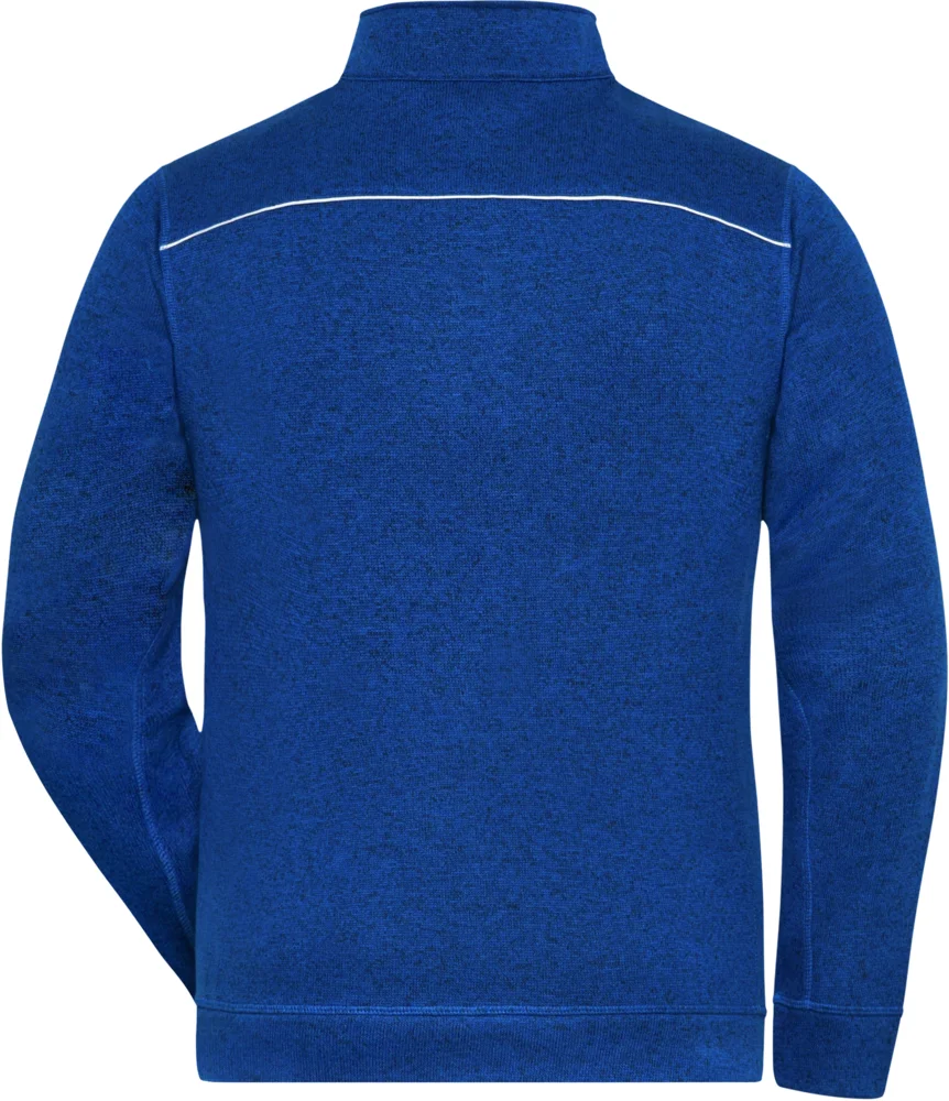 Herren Workwear Strickfleece Jacke - Solid