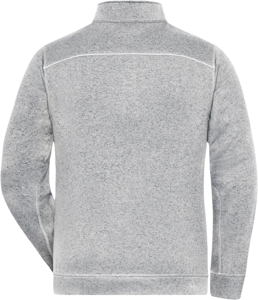 Herren Workwear Strickfleece Jacke - Solid