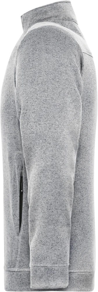 Herren Workwear Strickfleece Jacke - Solid