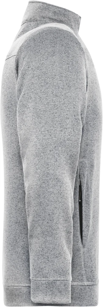 Herren Workwear Strickfleece Jacke - Solid