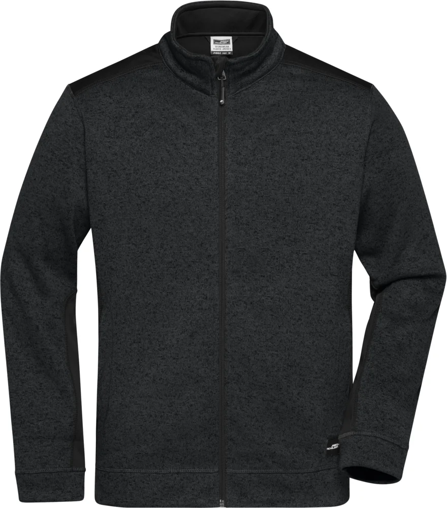 Herren Workwear Strickfleece Jacke - Strong