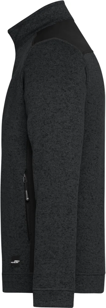 Herren Workwear Strickfleece Jacke - Strong