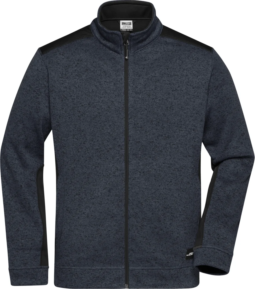 Herren Workwear Strickfleece Jacke - Strong