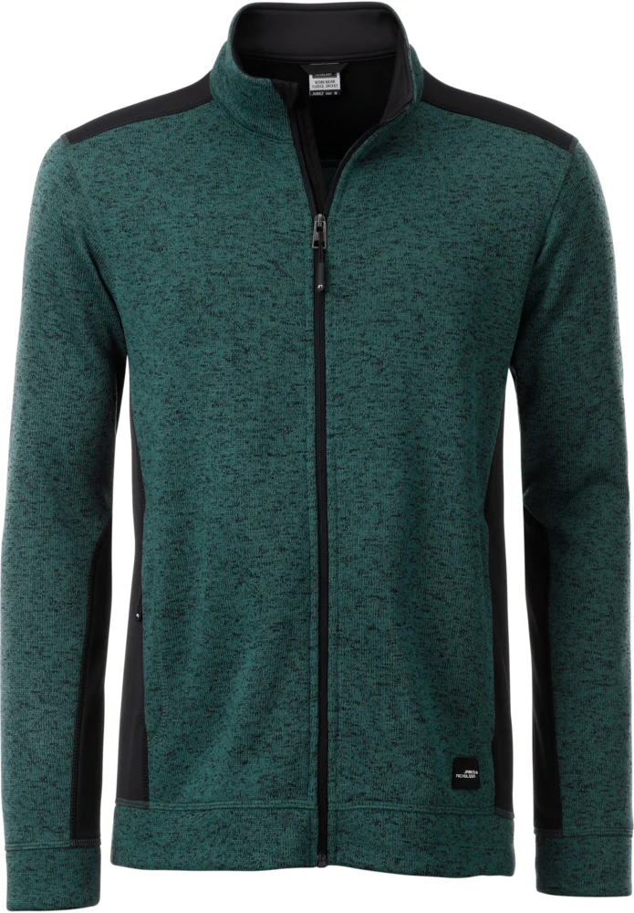 Herren Workwear Strickfleece Jacke - Strong