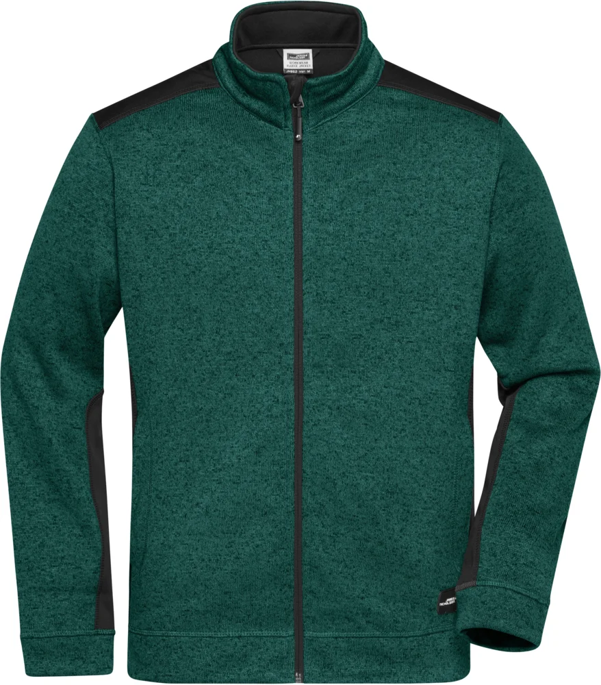 Herren Workwear Strickfleece Jacke - Strong