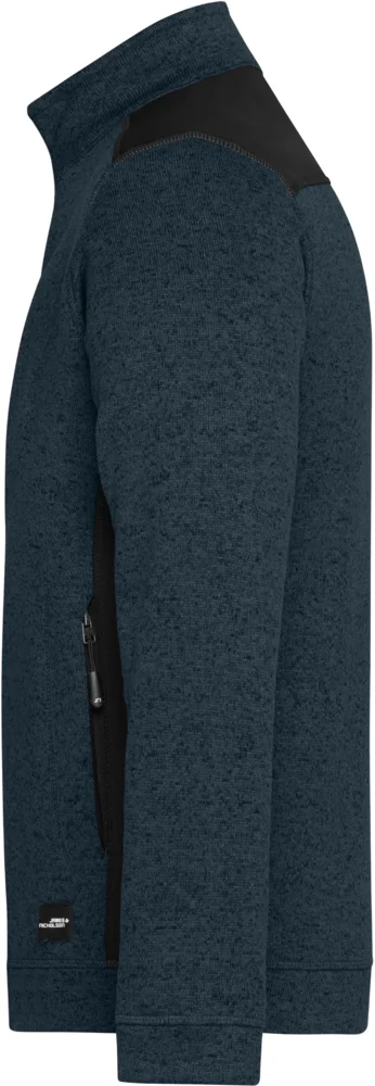 Herren Workwear Strickfleece Jacke - Strong