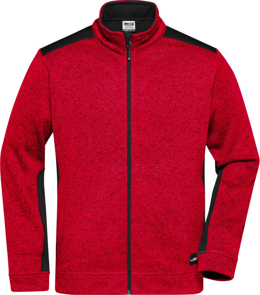 Herren Workwear Strickfleece Jacke - Strong