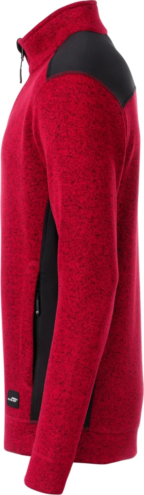 Herren Workwear Strickfleece Jacke - Strong