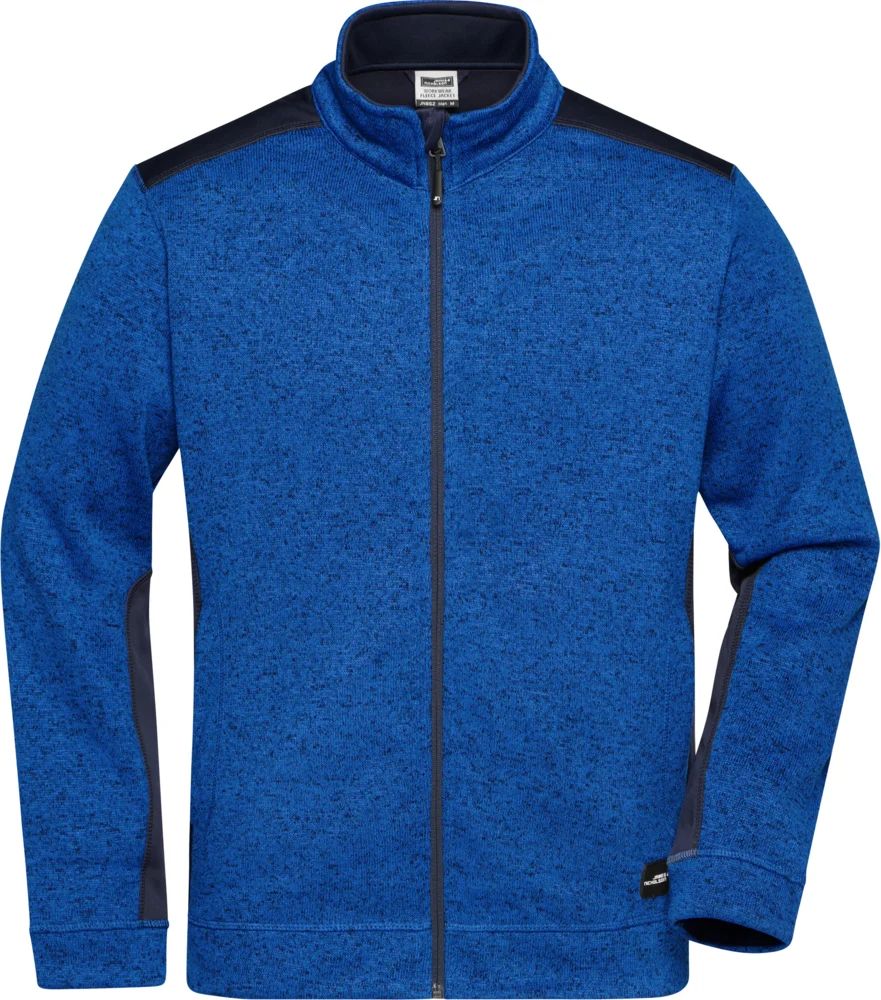 Herren Workwear Strickfleece Jacke - Strong