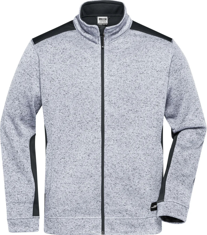 Herren Workwear Strickfleece Jacke - Strong