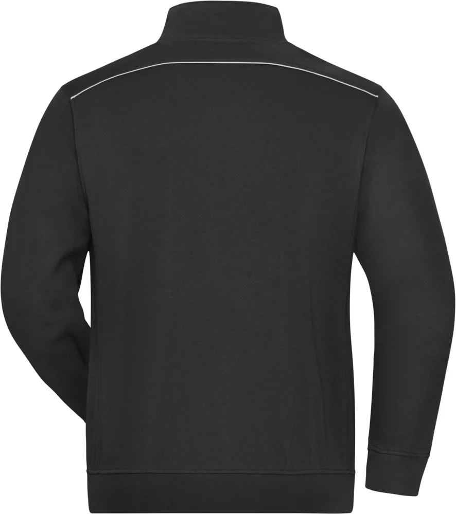 Men's Workwear Sweat Jacket - Solid