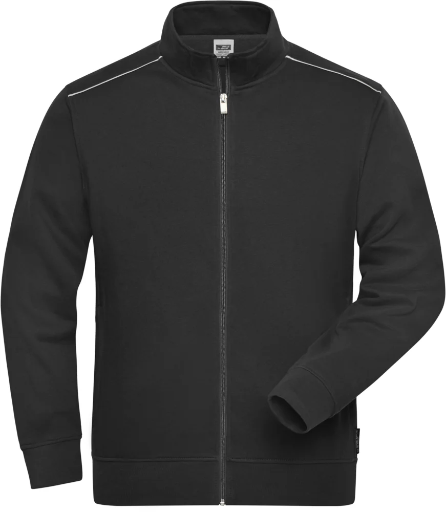 Men's Workwear Sweat Jacket - Solid