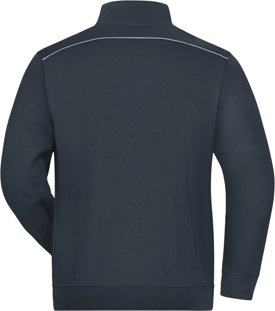 Men's Workwear Sweat Jacket - Solid