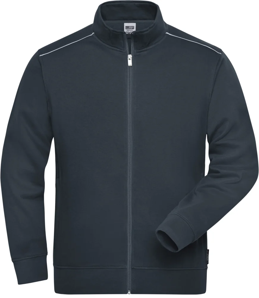 Men's Workwear Sweat Jacket - Solid