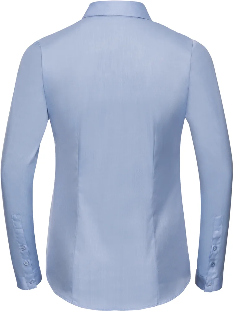 Herringbone Bluse langarm