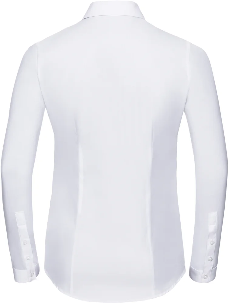 Herringbone Bluse langarm