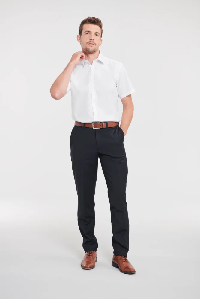 Herringbone Shirt short-sleeve