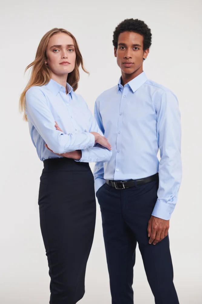 Herringbone Hemd langarm