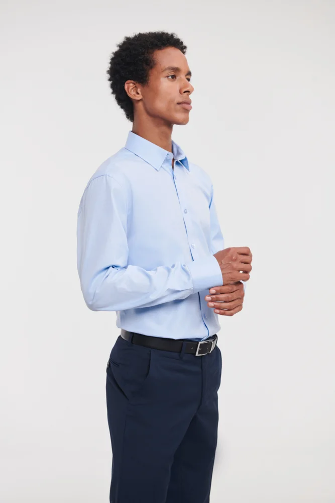 Herringbone Hemd langarm