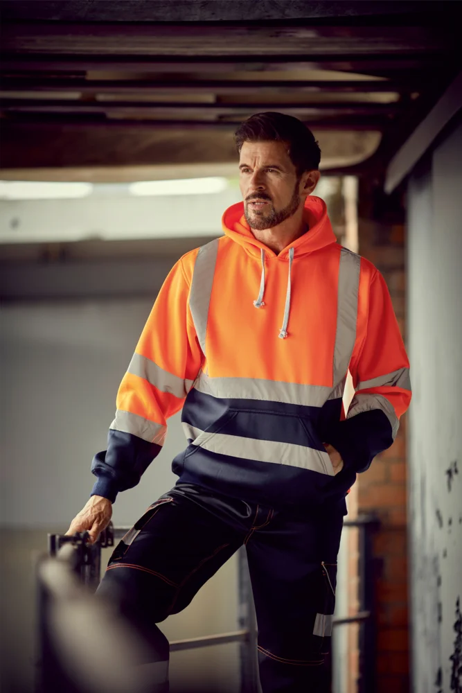 Hi-Vis Kapuzen Sweater