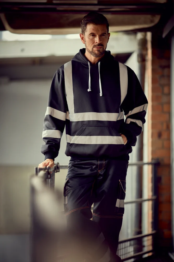 Hi-Vis Kapuzen Sweater