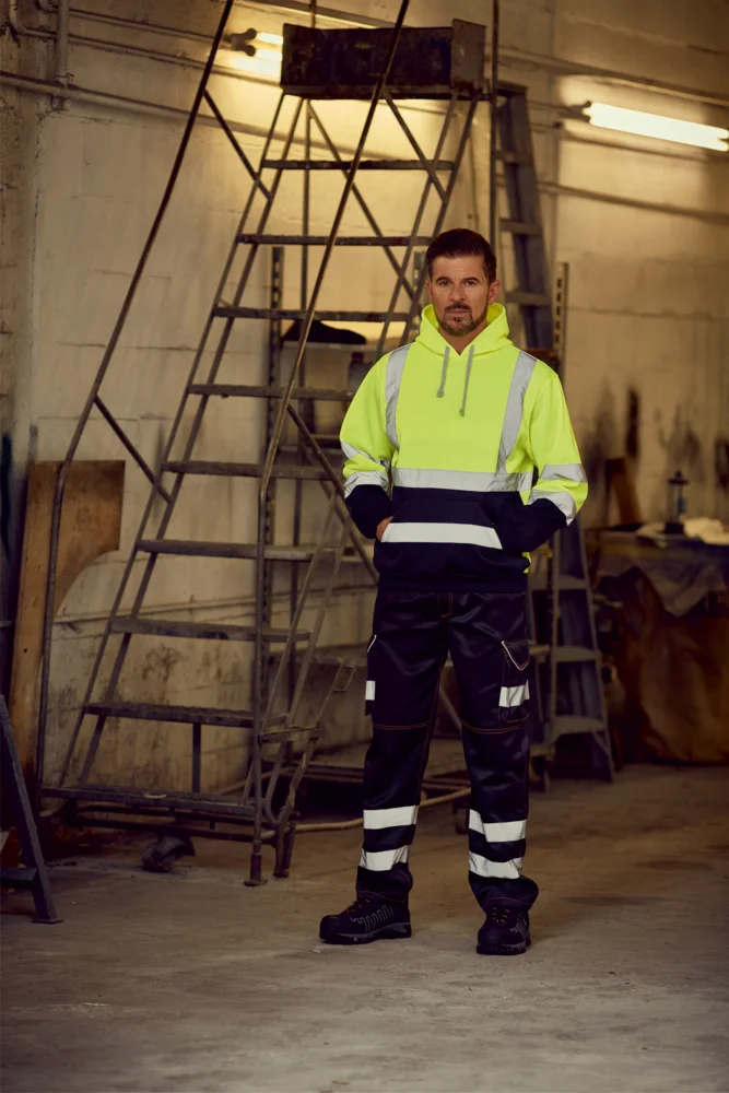 Hi-Vis Kapuzen Sweater