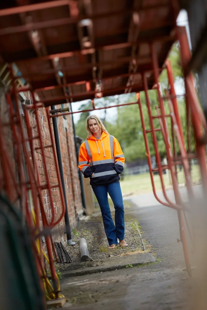 Hi-Vis Kapuzen Sweater