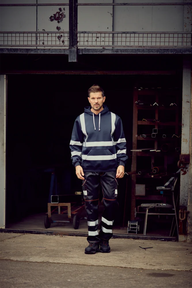 Hi-Vis Kapuzen Sweater