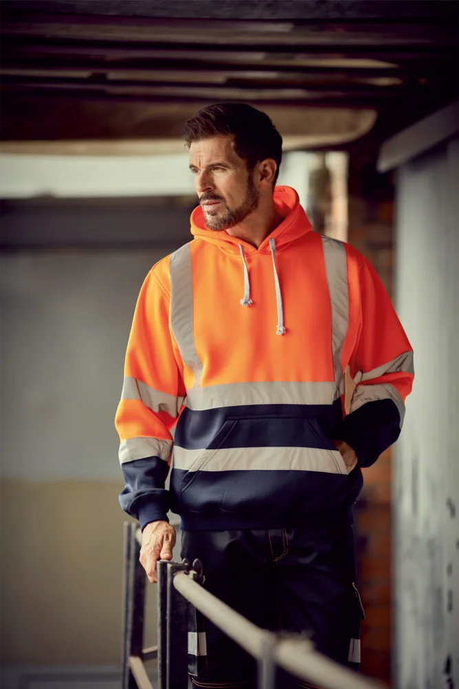 Hi-Vis Kapuzen Sweater