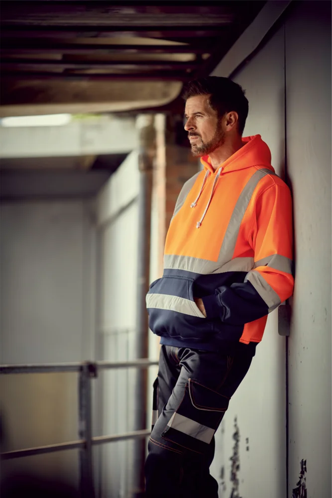 Hi-Vis Kapuzen Sweater