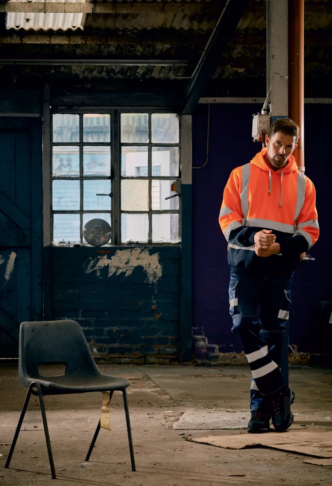 Hi-Vis Kapuzen Sweater